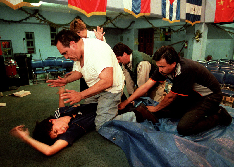 Exorcismo en México. AP